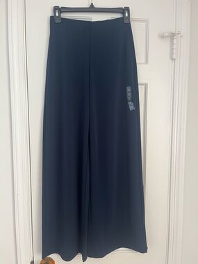 Uniqlo Wide Leg Blue Pants